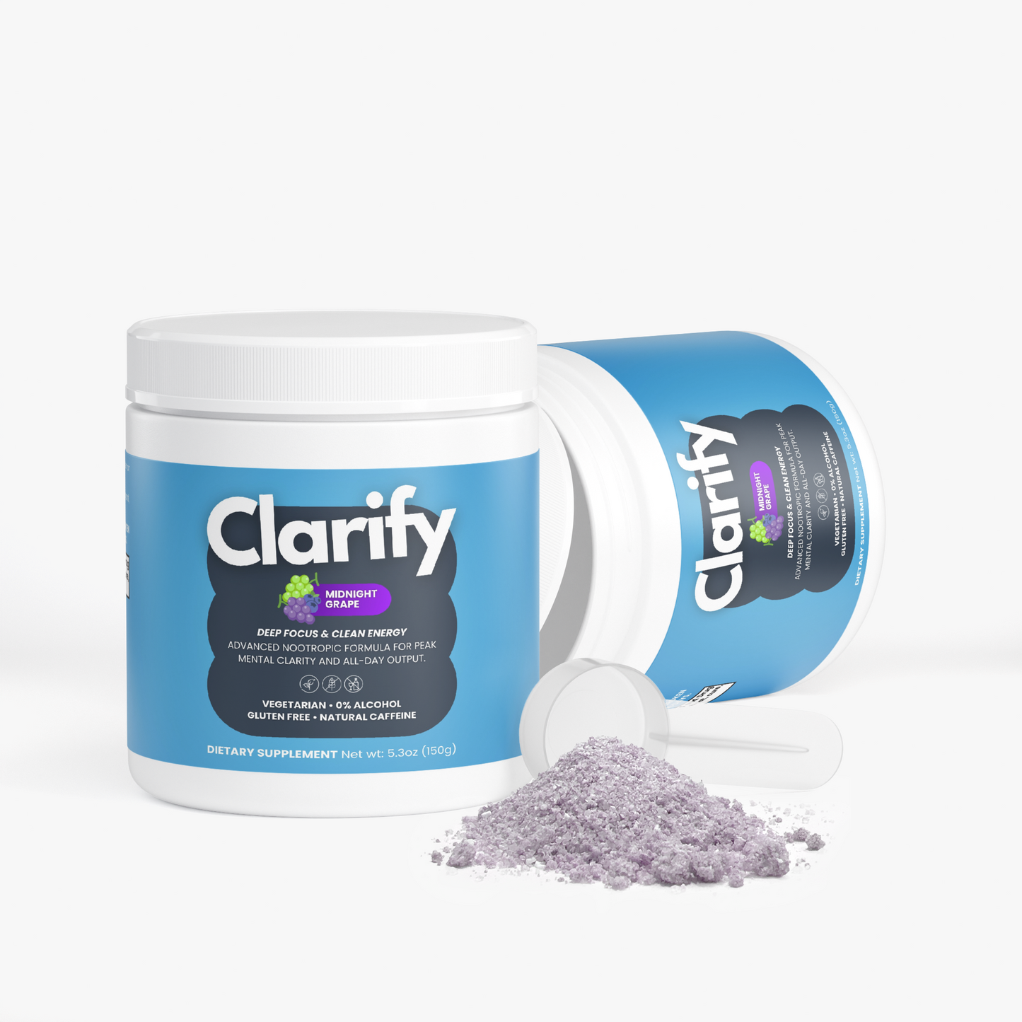 Clarify Focus Powder – Midnight Grape
